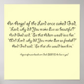 Christelijke prijsopgave poster (Voorkant)