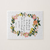 Christelijke prijsopgave - Psalm 33:11 Legpuzzel (Horizontaal)