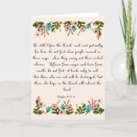 Christelijke prijsopgave - Psalm 37:7-9