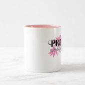 Christelijke prinses tweekleurige koffiemok (Center)