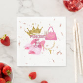 Christelijke Prinses verjaardagsfeestje servetten (Insitu)