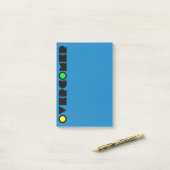 Christelijke profetische Spirituele oorlogvoering  Post-it® Notes (Op bureau)