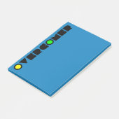 Christelijke profetische Spirituele oorlogvoering  Post-it® Notes (Schuin)