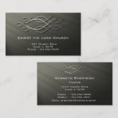 Christelijke profielkaart visitekaartje (Voorkant / Achterkant)