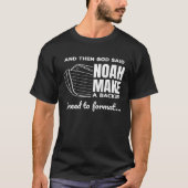 Christelijke programmeur Data Science Coder Jesus T-shirt (Voorkant)