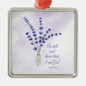 Christelijke promotiemadel met scripts metalen ornament (Voorkant)