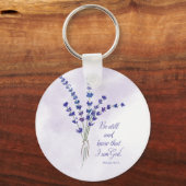 Christelijke promotiemadel met scripts sleutelhanger (Voorkant)