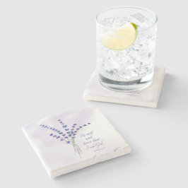 Christelijke promotiemadel met scripts stenen onderzetter