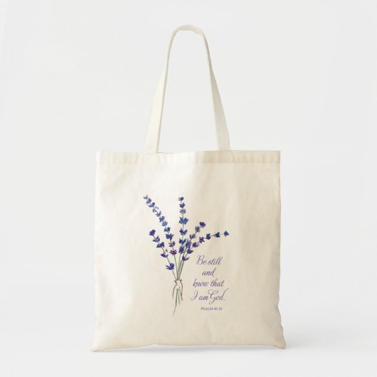 Christelijke promotiemadel met scripts tote bag (Voorkant)