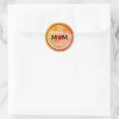 Christelijke PROVERBS 31 MOM Grunge Moederdag Ronde Sticker (Tas)