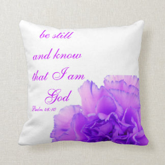 Christelijke psalm Pillow, psalm 46:10 Kussen