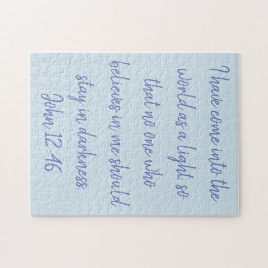 Christelijke puzzel met bijbelscripts (Horizontaal)