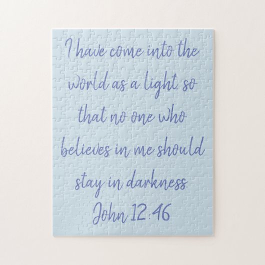 Christelijke puzzel met bijbelscripts (Verticaal)