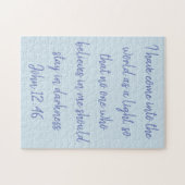 Christelijke puzzel met bijbelscripts legpuzzel (Horizontaal)