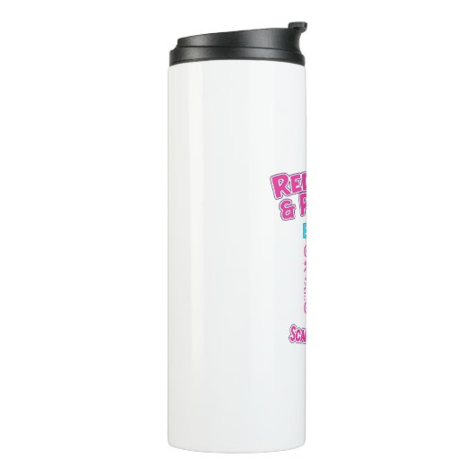 Christelijke QR Code Tumbler ingewisseld en betaal Thermosbeker (Gedraaid links)