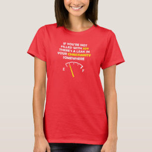 Christelijke Quotes en Spreuken die Vreugde Vullen T-shirt