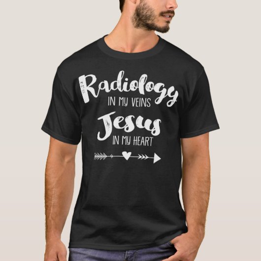 Christelijke radiologie Tech T XRay Tech Gifts  T-shirt (Voorkant)