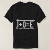 Christelijke redding Jezus plus niets is ooit hetz T-shirt (Design voorkant)