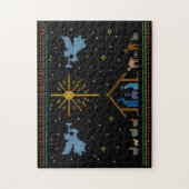 Christelijke religie met Ugly Sweater Design Natit Legpuzzel (Verticaal)