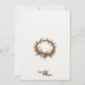 Christelijke Religie, Schriftgedeelte Paasfeest Ka Feestdagenkaart (Achterkant)