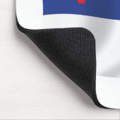 Christelijke religie Vlag Mousepad Muismat (Hoek)