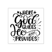 Christelijke religie waar God hem voorschrijft Rubberstempel (Afrduk)