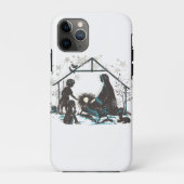 Christelijke religieuze Baby Jezus Kerstfeest Nati Case-Mate iPhone Case (Achterkant)