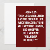 CHRISTELIJKE, RELIGIEUZE BIBARE VERSE QUOTA KAART (Voorkant / Achterkant)