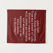 CHRISTELIJKE, RELIGIEUZE BIBARE VERSE QUOTA WANDKLEED (Voorkant (horizontaal))