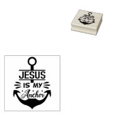 Christelijke religieuze bijbel Verse Jesus is mijn Rubberstempel (Gestempeld)