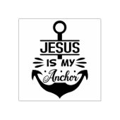 Christelijke religieuze bijbel Verse Jesus is mijn Rubberstempel (Afrduk)