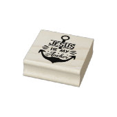 Christelijke religieuze bijbel Verse Jesus is mijn Rubberstempel (Stempel)