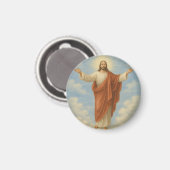 christelijke religieuze Jezus Magneet (Voorkant / Achterkant)