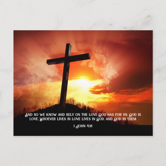 Christelijke religieuze katholieke Valentijnsdag Feestdagenkaart (Voorkant)