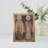 Christelijke religieuze kunst briefkaart (Staand voorkant)