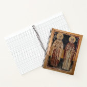 Christelijke religieuze kunst notitieboek (Binnen)