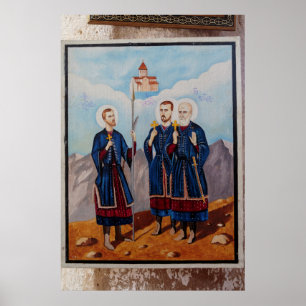 Christelijke Religieuze Kunstwerken Poster