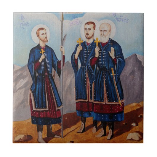 Christelijke Religieuze Kunstwerken Tegeltje (Voorkant)