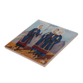 Christelijke Religieuze Kunstwerken Tegeltje (Zijkant)