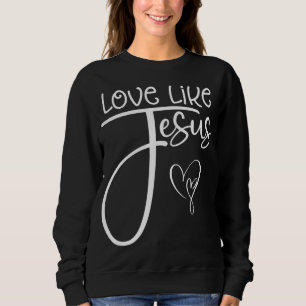 Christelijke religieuze liefde zoals Jezus Trui