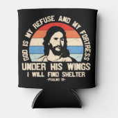 Christelijke religieuze psalmen zonder grenzen 91 blikjeskoeler (Voorkant)