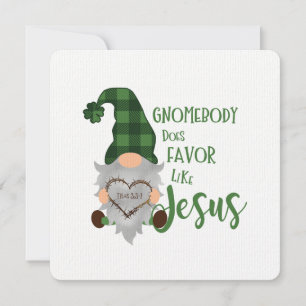 Christelijke Religieuze St. Patrick's Gnome Flat K