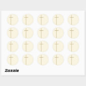 Christelijke Religious Cross Sticker (Vel)