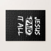 Christelijke representativiteitscadeau voor reserv legpuzzel (Horizontaal)