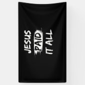 Christelijke representativiteitscadeau voor reserv spandoek (Verticaal)