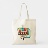  Christelijke Retro God is altijd goed Tote Bag (Achterkant)