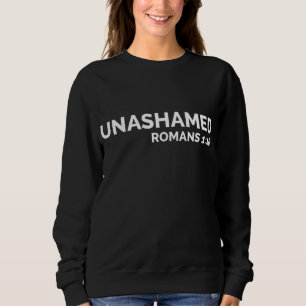 Christelijke Romeinen onbeschaamd Jesus Cross Trui