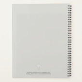 Christelijke roos Planner - Psalms 20 (Achterkant)