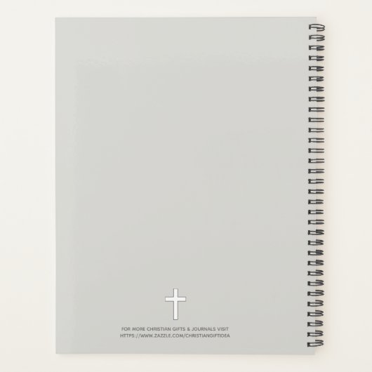 Christelijke roos Planner - Psalms 20 (Achterkant)
