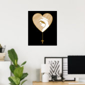 Christelijke Rosary Poster (Thuiskantoor)